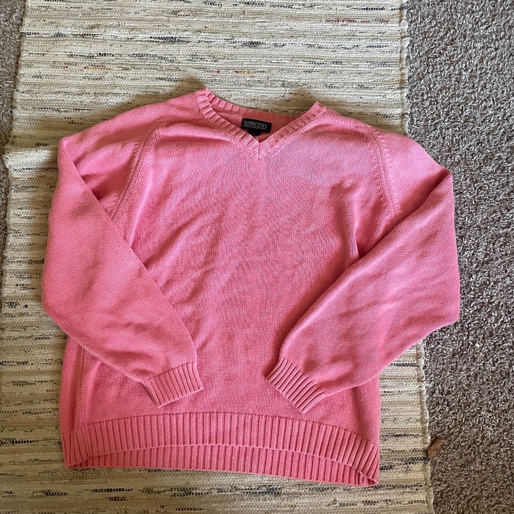 Pink Land's End Sweater